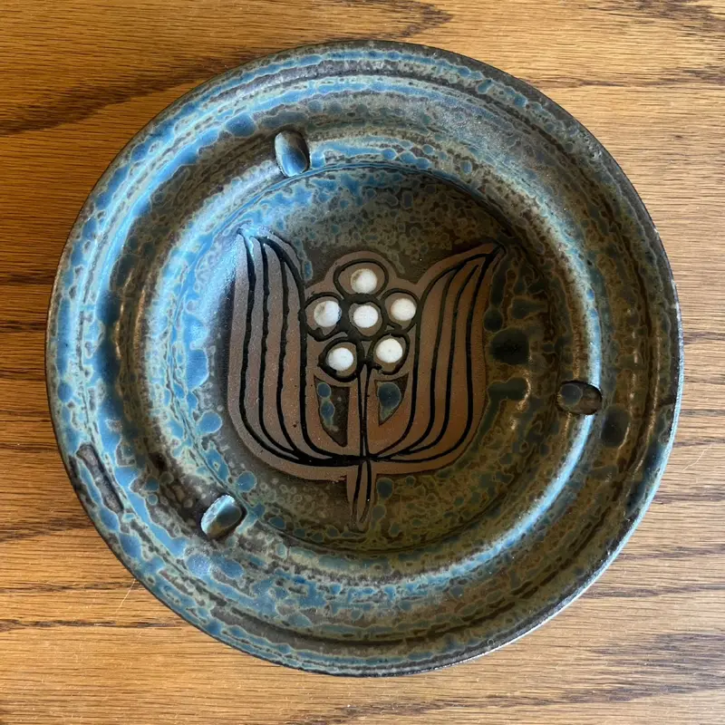 Vintage Ceramic Ashtray