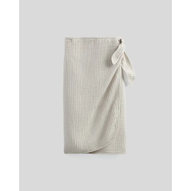 Cloud Cotton Bath Wrap (Bone)