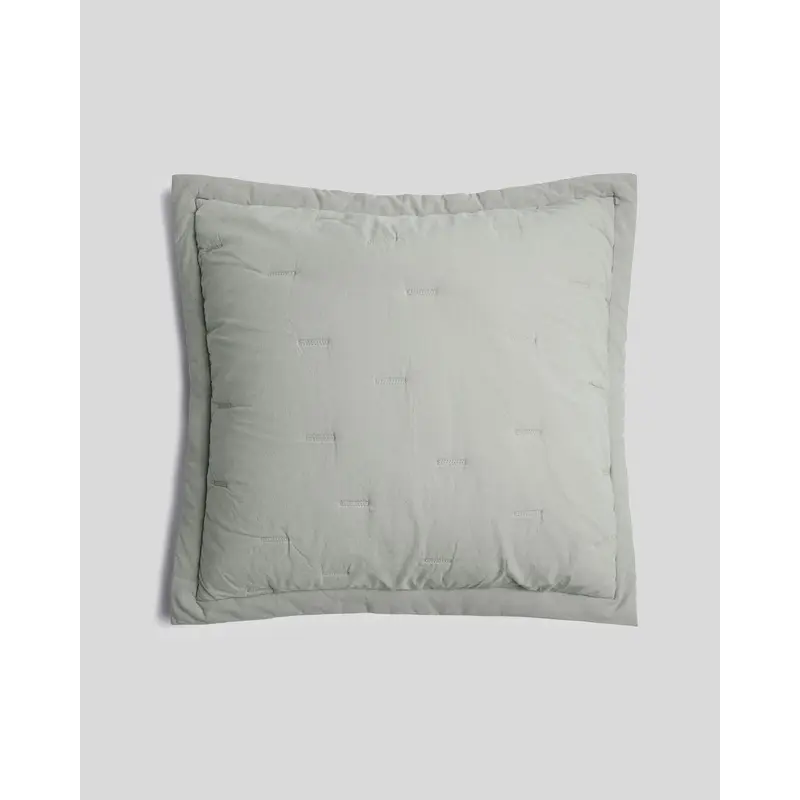Essential Cotton Euro Sham (Sage)