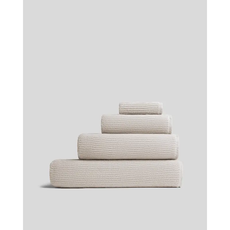 Soft Rib Towels (Bone)