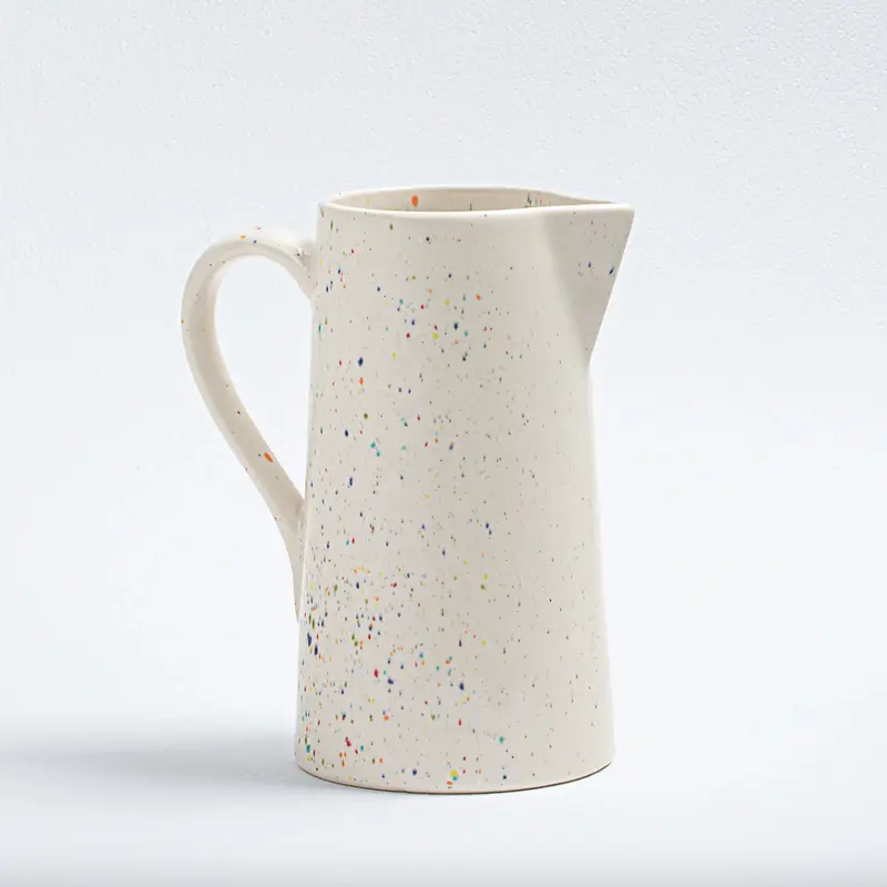 Speckled Ceramic Pitcher by Egg Back Home