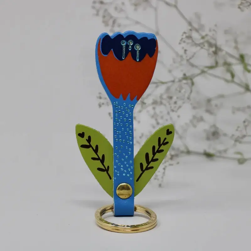 Tulip Keychain by Ark Colour Design