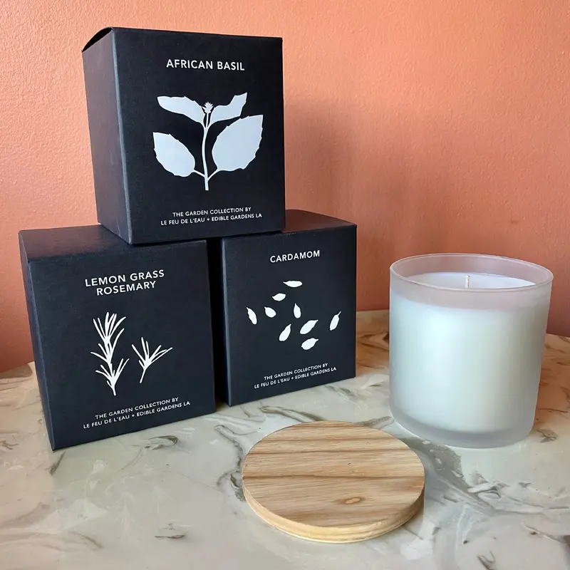 Garden Candles by Le Feu D'Leau