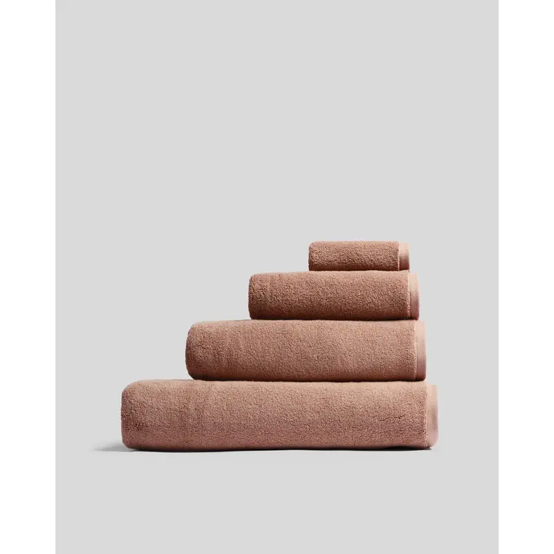 Organic Plush Towels (Adobe)