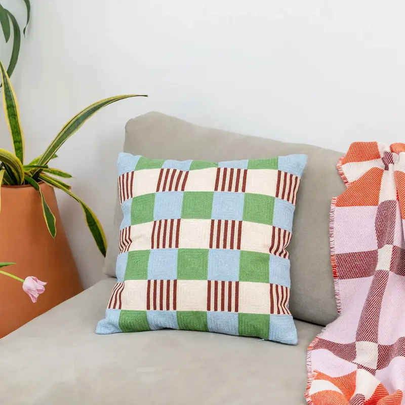 Playground Pillow Cover by Tarta Gelatina