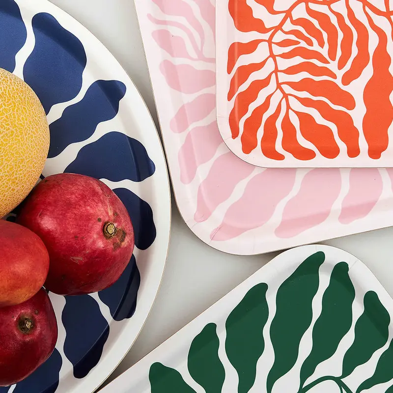 Serving Trays by Linna Andersson for Wrap Magazine