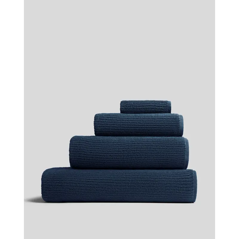 Soft Rib Towels (Marine)