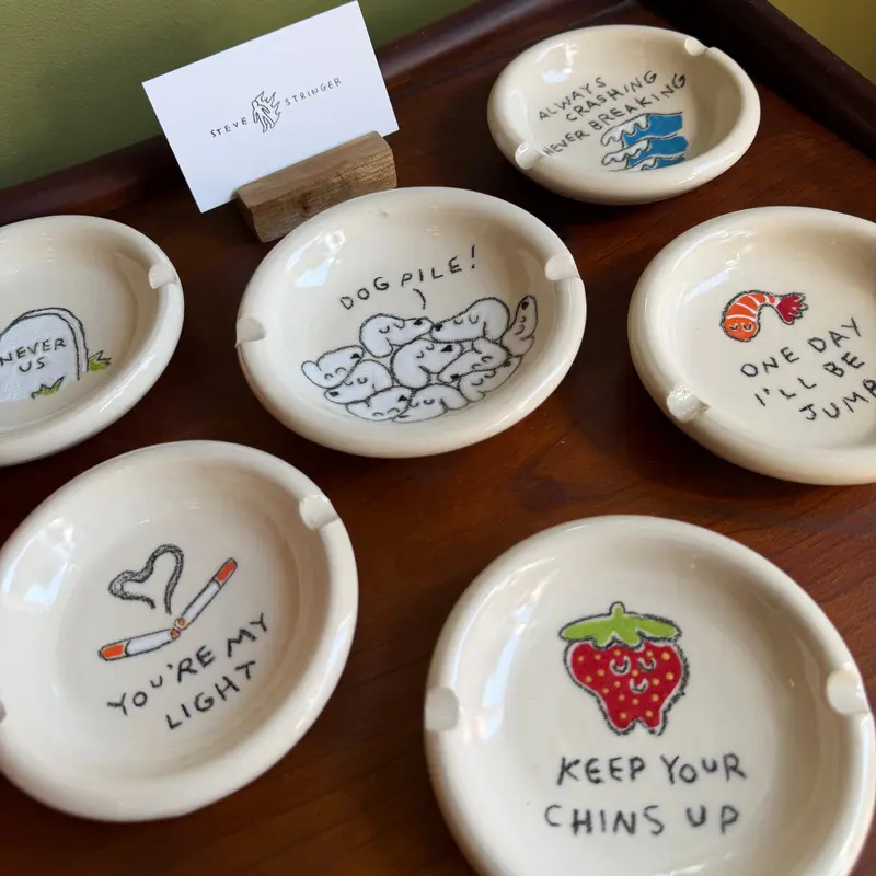 Steve Stringer: Assorted Ashtrays