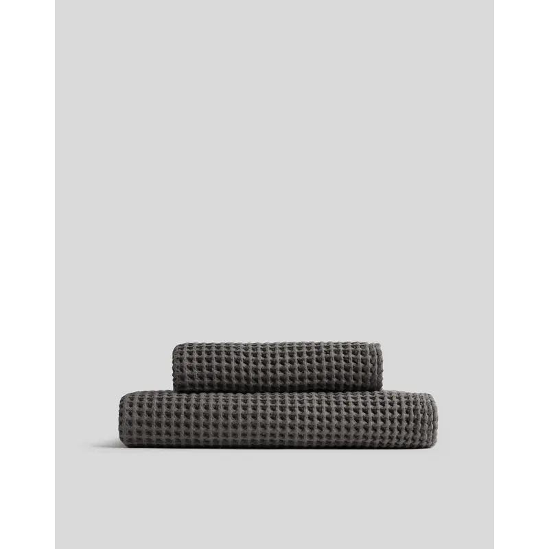 Waffle Towels (Charcoal)