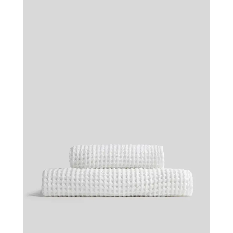 Waffle Towels (White)