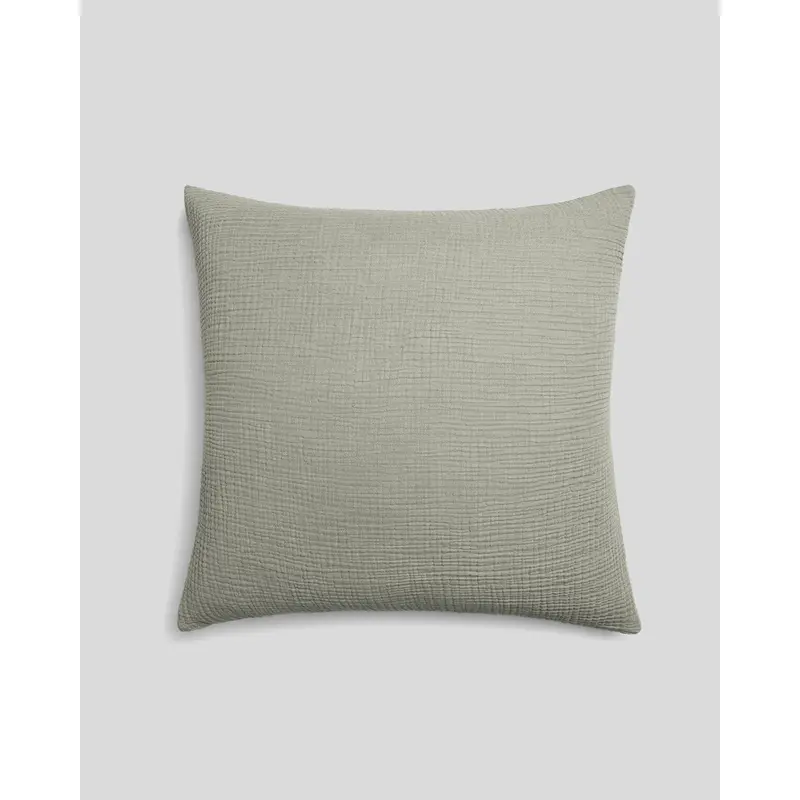 Organic Cloud Cotton Euro Sham (Moss)