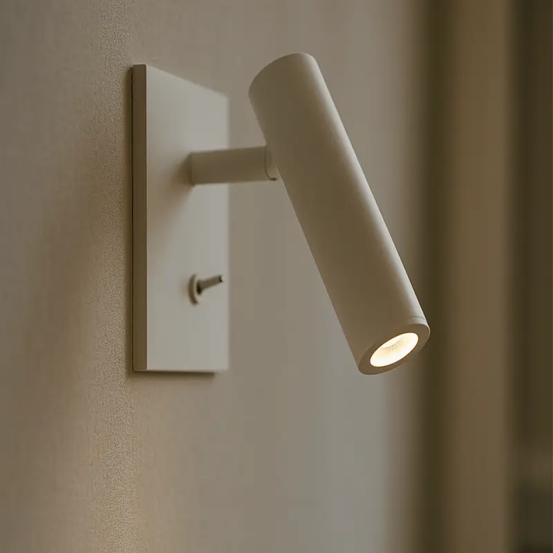 GlowPivot- Adjustable Embedded LED Wall Lamp with Switch