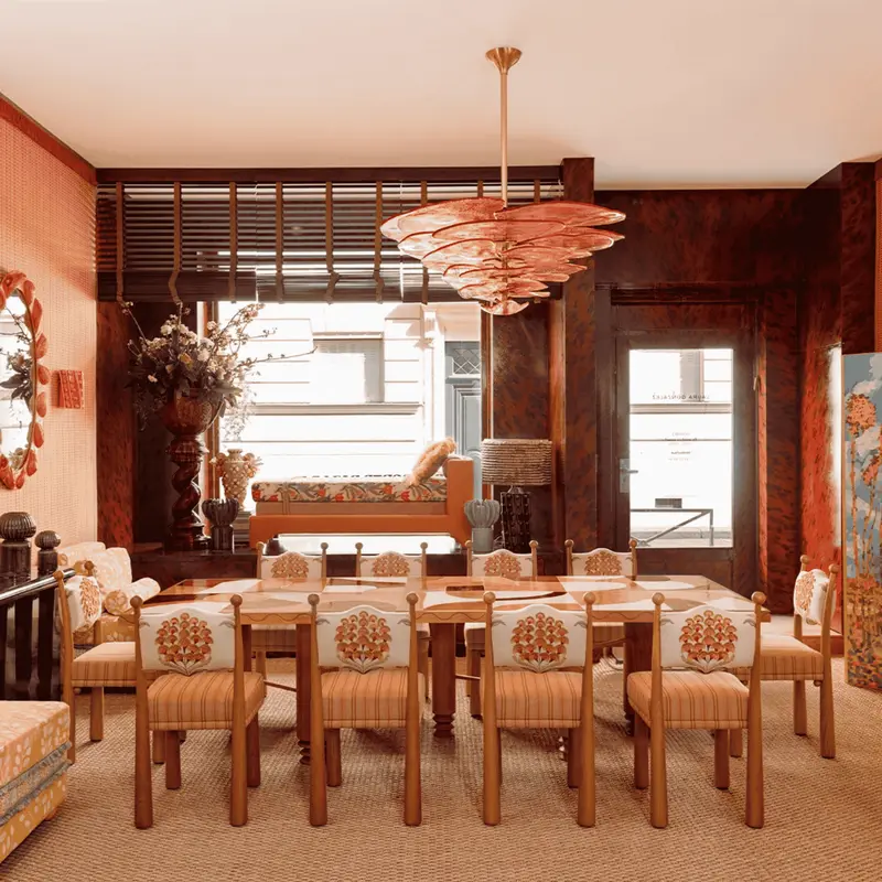 LustraVitra Pink Ceiling Chandelier