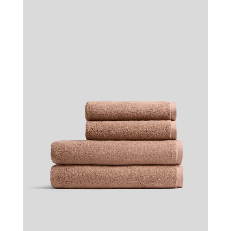 2+2 Organic Plush Bath Bundle - Adobe