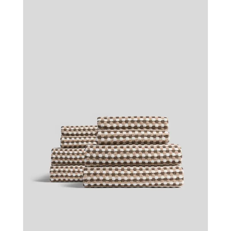 4+4 Organic Mosaic Bath Bundle - Ash and Toast