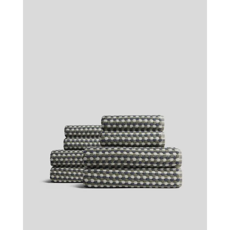 4+4 Organic Mosaic Bath Bundle - Moss and Dusk