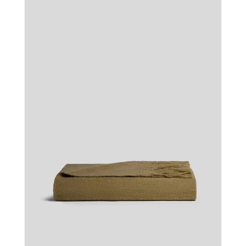 Cozy Alpaca Throw (Kelp)