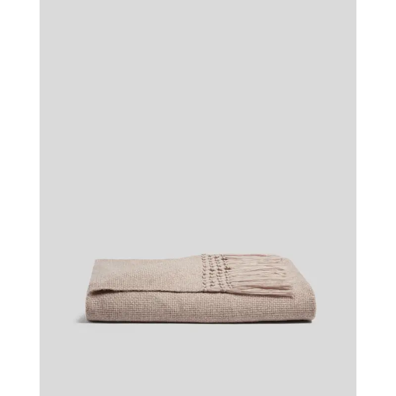 Cozy Alpaca Throw (Natural)