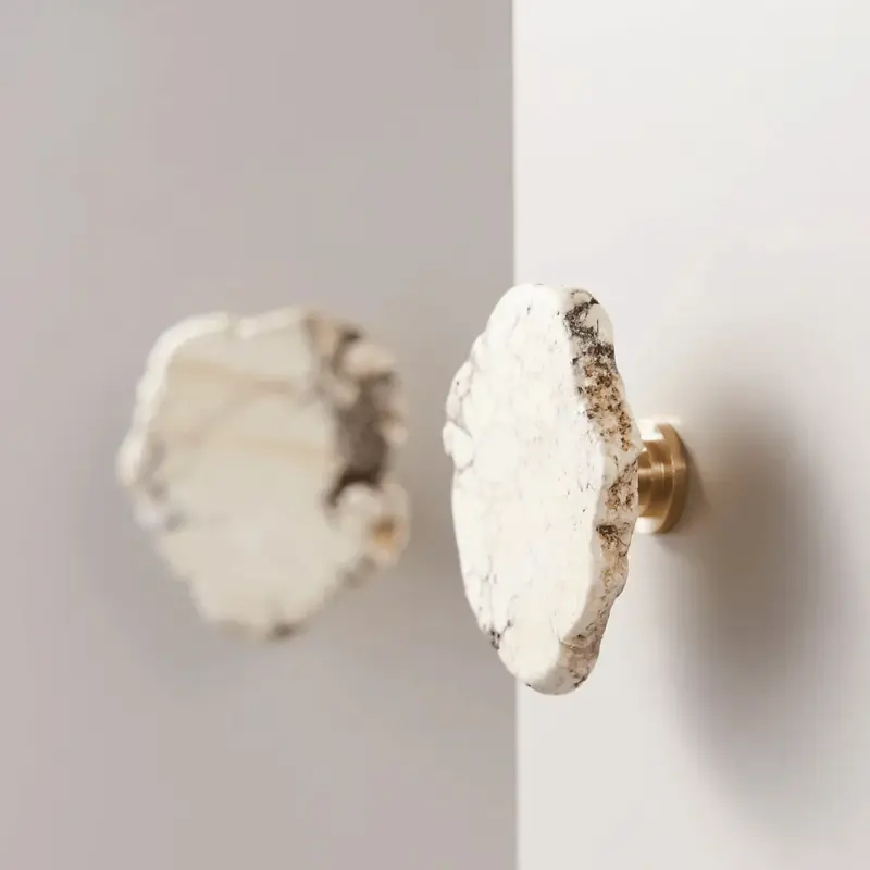 Marble Brass Cabinet Drawer