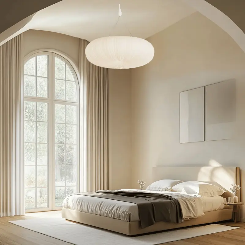 Modern Pumpkin LED Ceiling Light