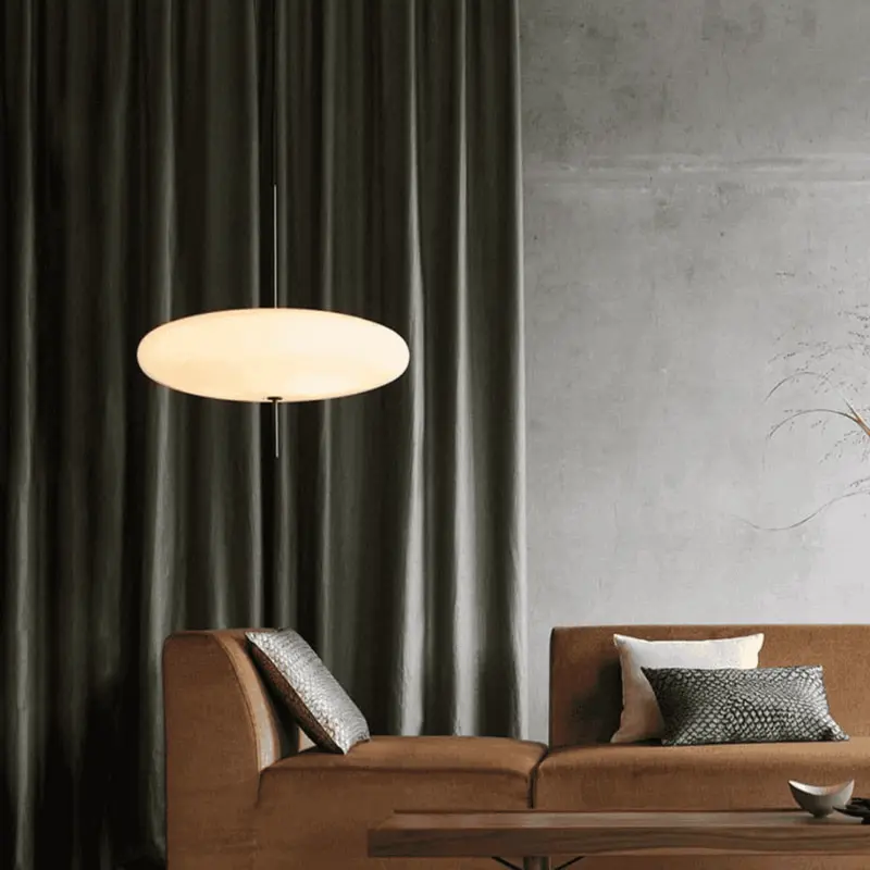 Nordic Flying Saucer Pendant Light White LED Modern Ceiling Lamp
