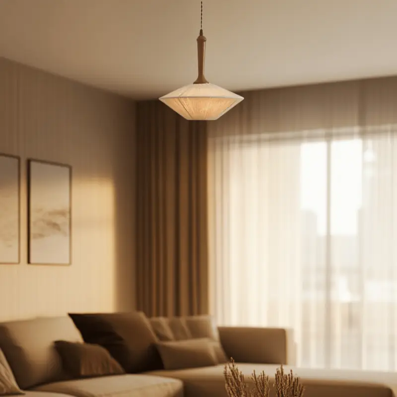 The Woven Glow Pendant Light