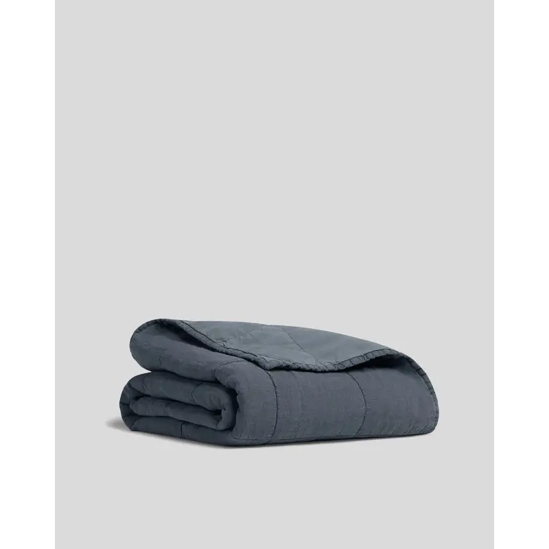 Toddler Linen Box Quilt (Dusk)