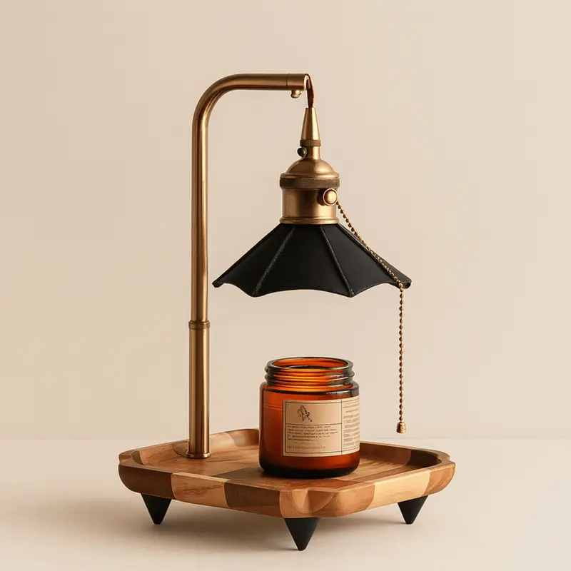 AmberLume Retro Wax Melt Lamp
