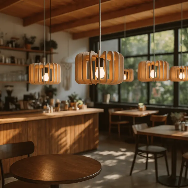 Echo Felt Pendant Light  Modern Acoustic Noise-Reducing LED Chandelier