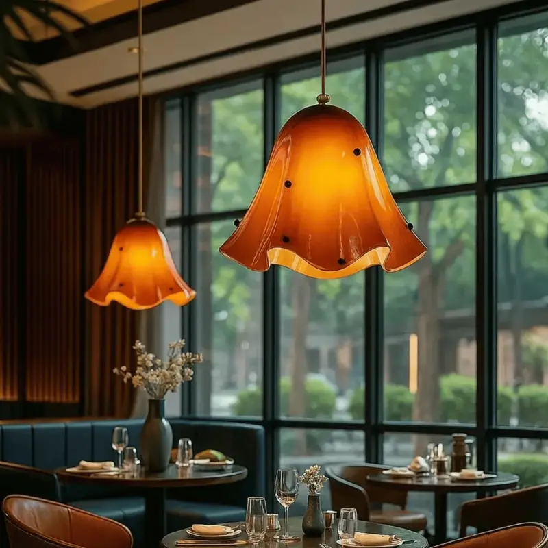 FazzoGlow Pendant Light  Colorful Glass LED