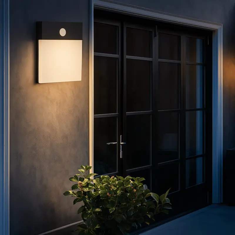 AeroBloc LED Outdoor Wall Light  Waterproof Motion Sensor Lamp