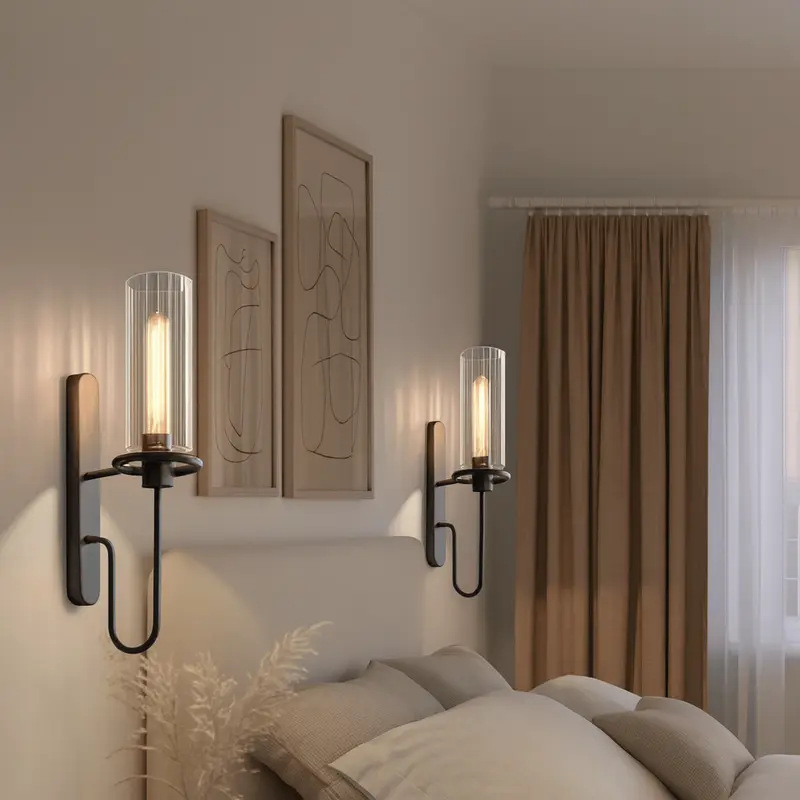 Eterna ShadowGlass Wall Sconce
