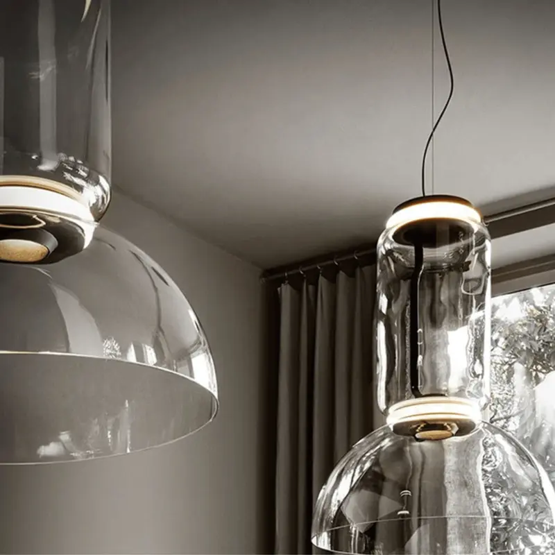 LumaDome Glass Pendant Light