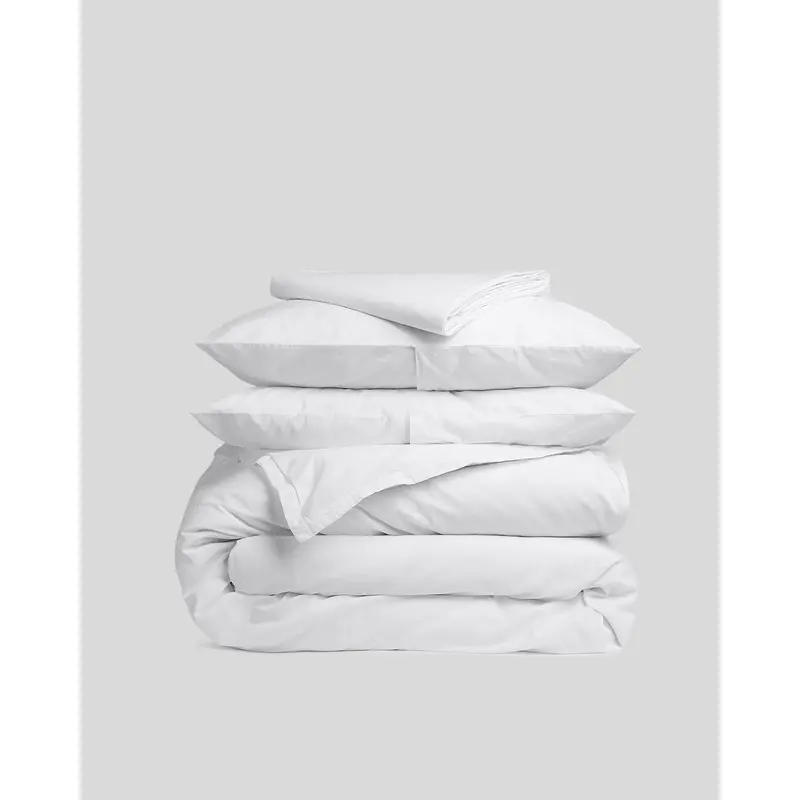 Percale Venice Set - White F/Q