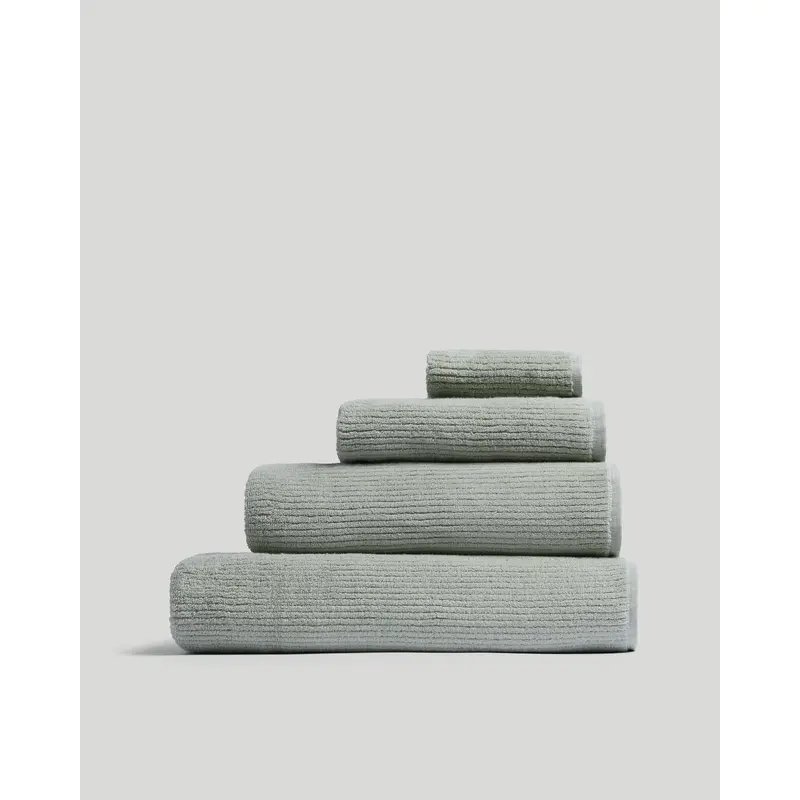 Soft Rib Towels (Sage)