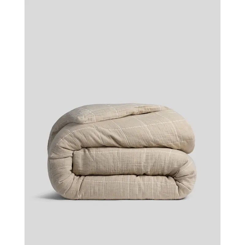 Terrace Gauze Duvet Cover (Toast)