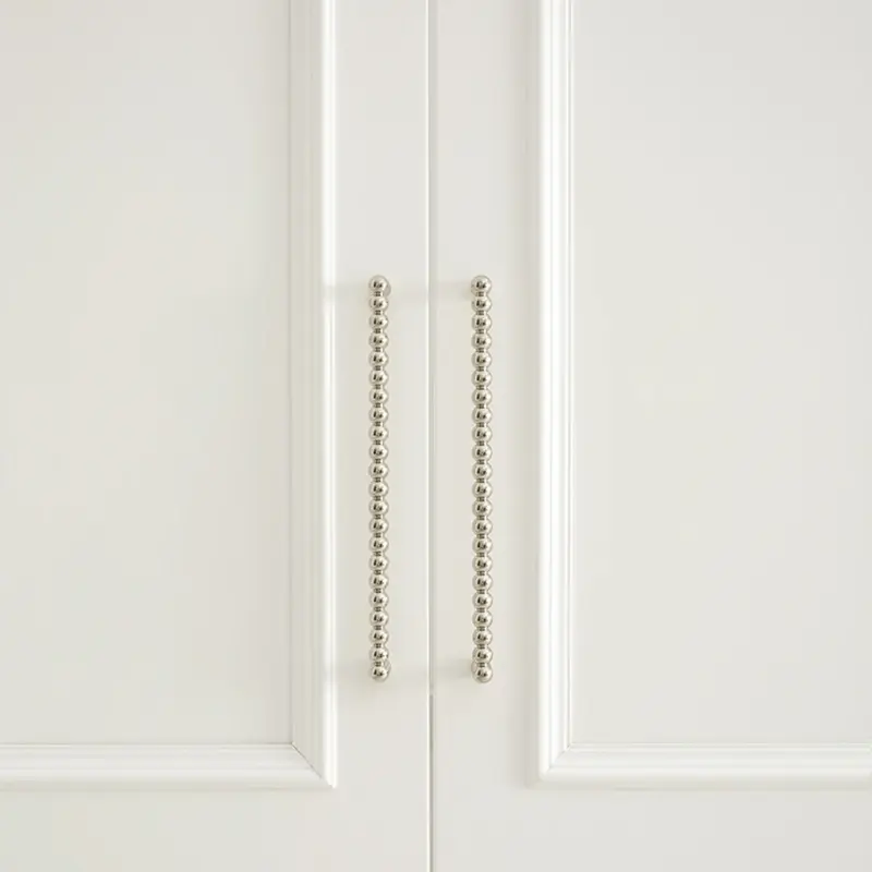 TinyHob Solid Brass Cabinet Knobs & Handles  Modern Round & T-Bar Pulls