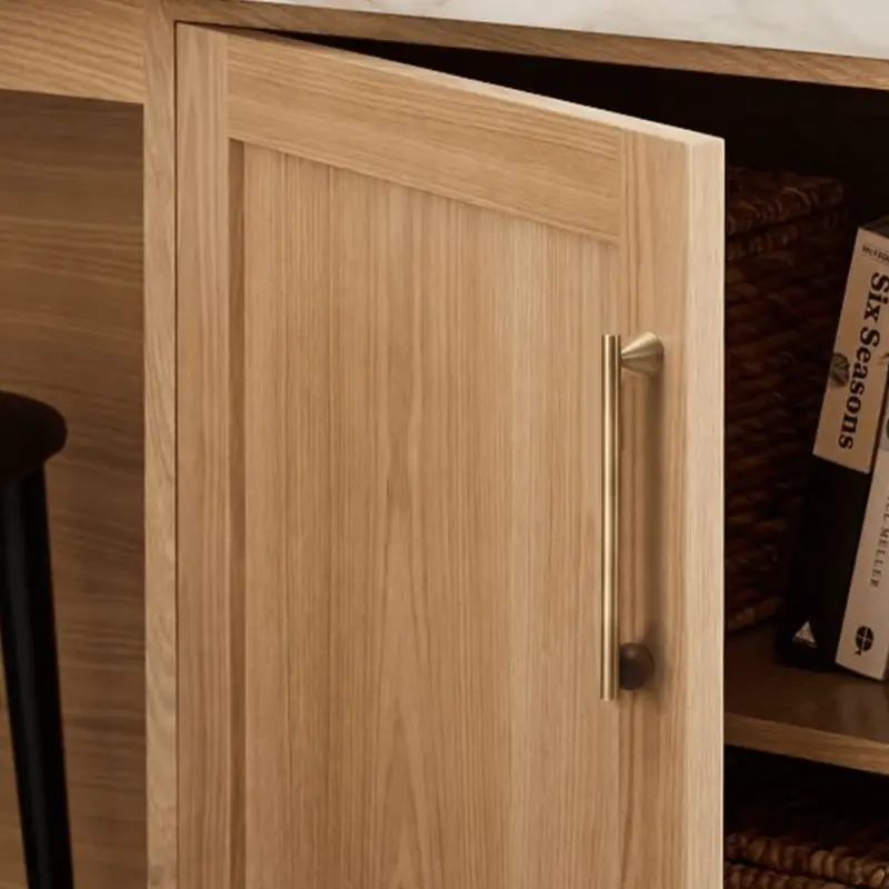 WalnutBalance Brass & Walnut Cabinet Handles and Knobs