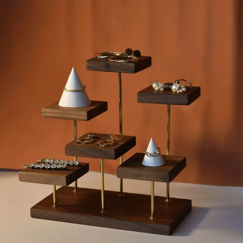WalnutVista Jewelry Display Stands