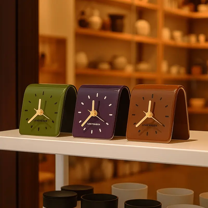Ceramic Desktop Clock Ornament