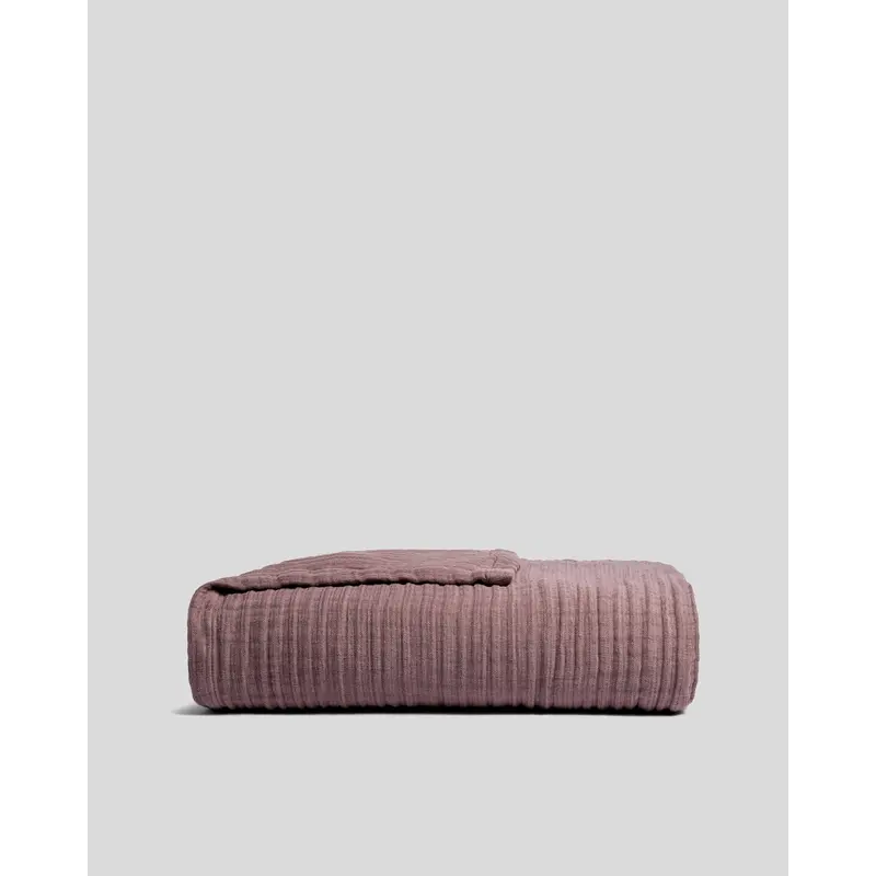 Cloud Linen Gauze Throw (Clover)