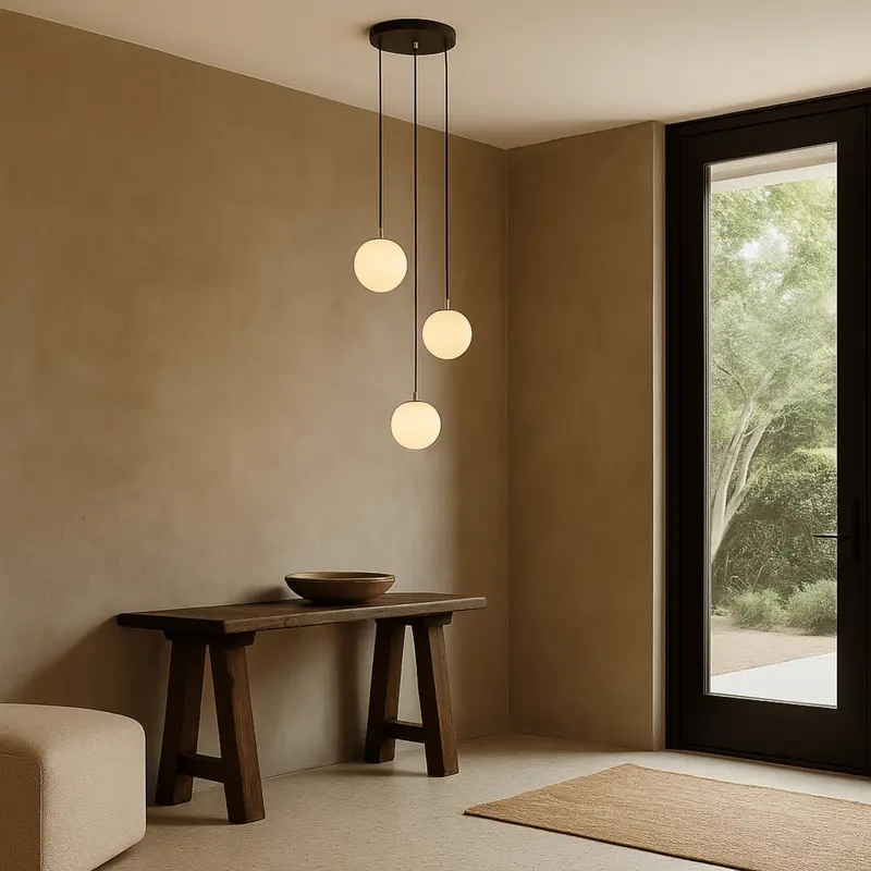 Travira Ascend Modern Stair Chandelier  LED Hanging Ceiling Light