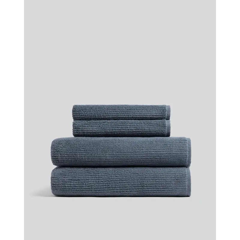 2+2 Soft Rib Bath Bundle - Dusk