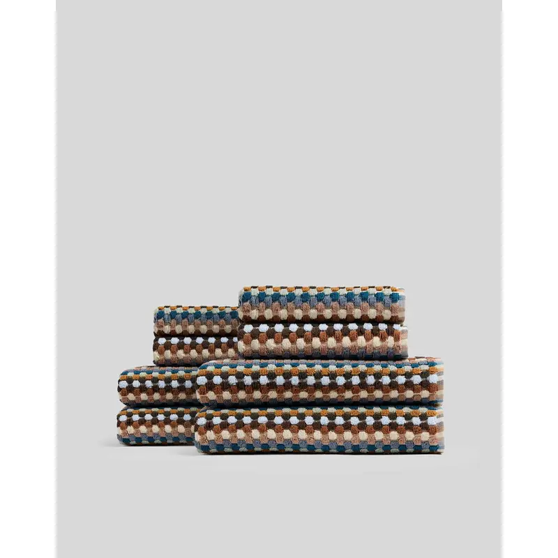 4+4 Organic Mosaic Bath Bundle - Multi