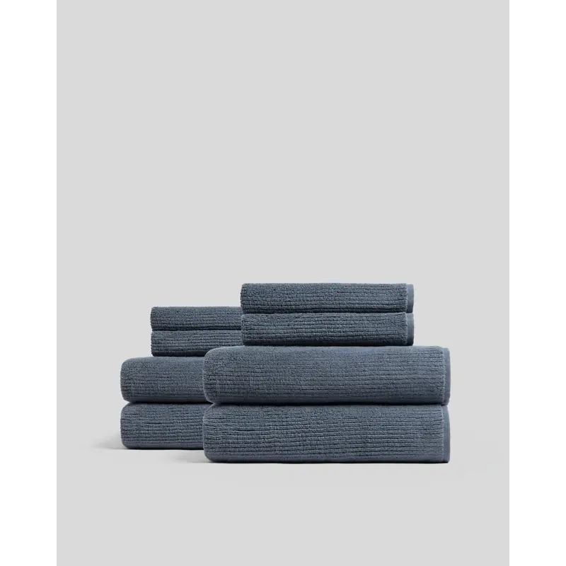 4+4 Soft Rib Bath Bundle - Dusk