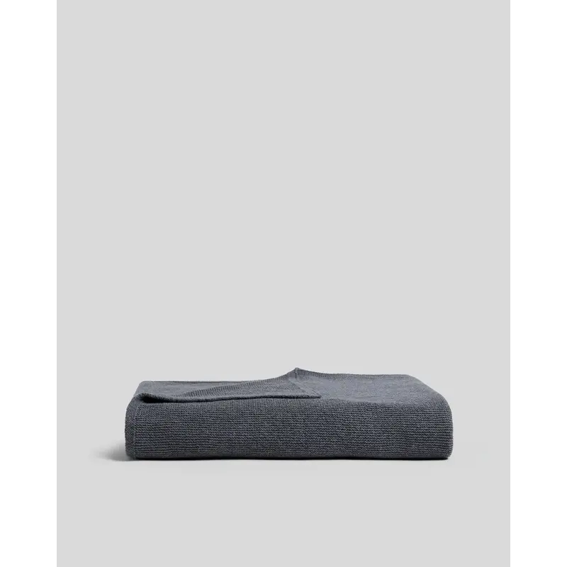 Soft Spun Cotton Throw (Grey)