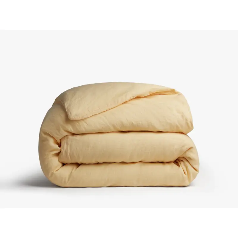 le FLEUR* Linen Duvet Cover (Blonde)
