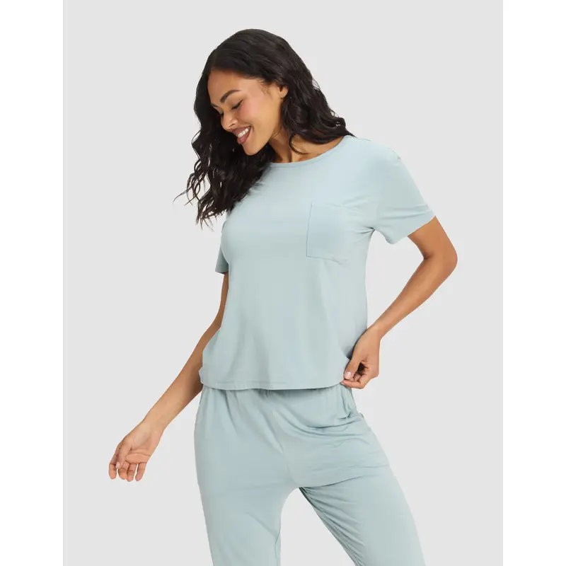 Women's Bamboo Stretch-Knit Lounge Tee