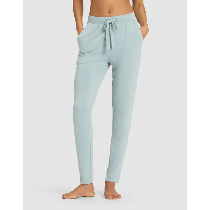 Women's Bamboo Stretch-Knit Tapered Pant