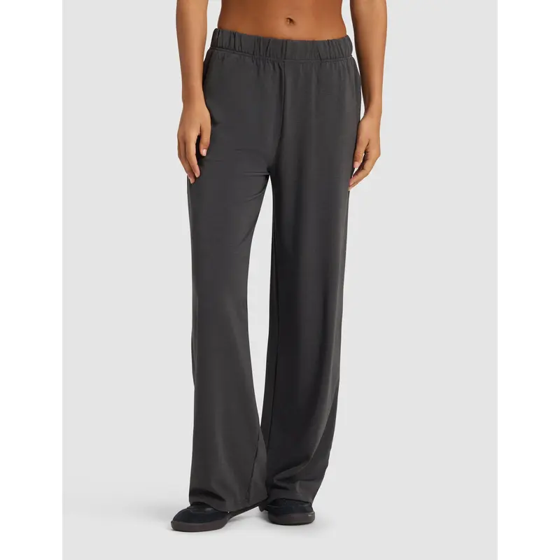 Women's Brushed Bamboo Wide Leg Pull-On Pant